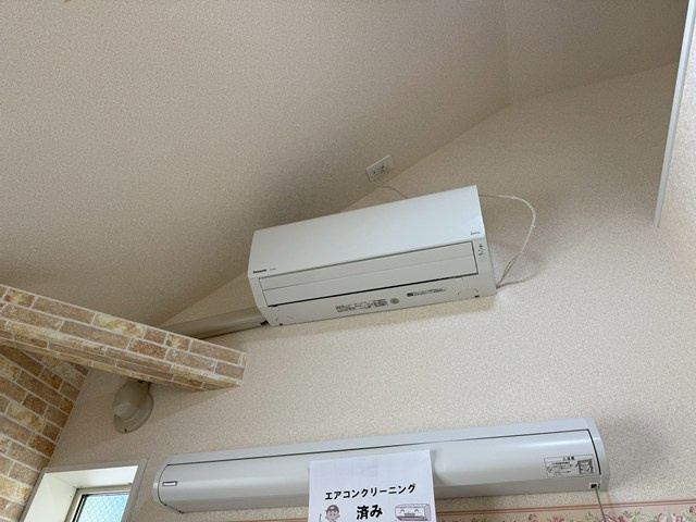 【設備】 | 登戸グリニッジの杜 | 暑い夏や寒い冬に大活躍のエアコン付きです☆冷暖房完備で1年中快適に過ごせますね♪