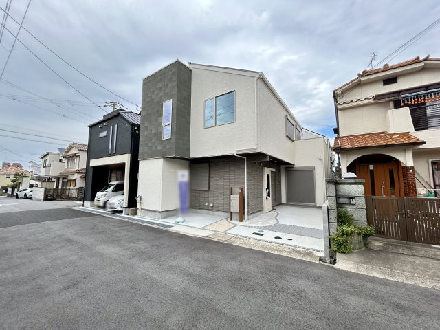 神戸市垂水区星陵台7丁目新築戸建３号地の前面道路含む現地写真