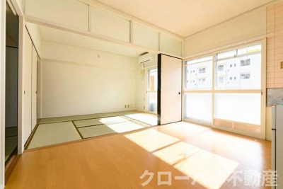 【居間・リビング】 | ビレッジハウス大野原2号棟 | ビレッジハウスの同一物件・同一タイプの間取りの写真です