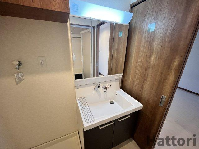 ガルデン穂波の洗面所