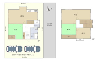 【間取り】 | 野洲市近江富士１丁目　中古戸建