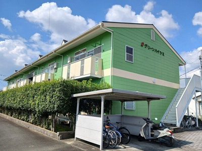 【外観】 | グリーンハイツＫ | 落ち着いた雰囲気の外観です