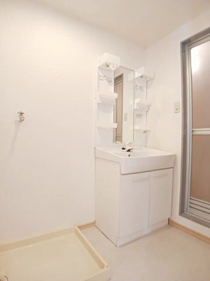 【洗面所】 | グリーンハイツＫ | 使いやすい洗面所です