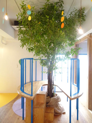 【ロビー】 | パティオ久が原 | 共有部分のシンボルツリー