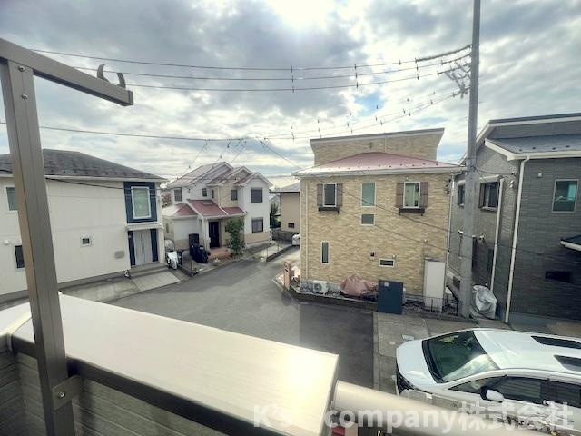 ■高座郡寒川町宮山　中古戸建①の展望|バルコニーからの眺望♪全面道路は開発道路で静かで住環境良好です◇