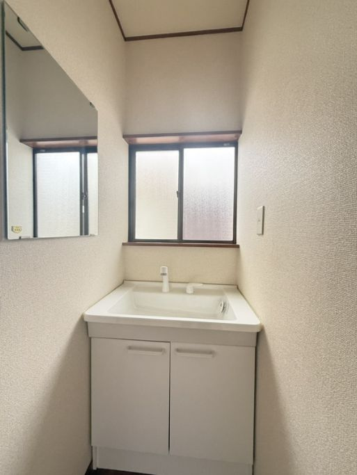 しゅんせいハイツⅢの独立洗面台
