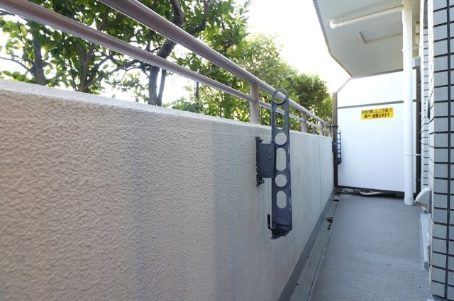 グランフェルティ本山のバルコニー