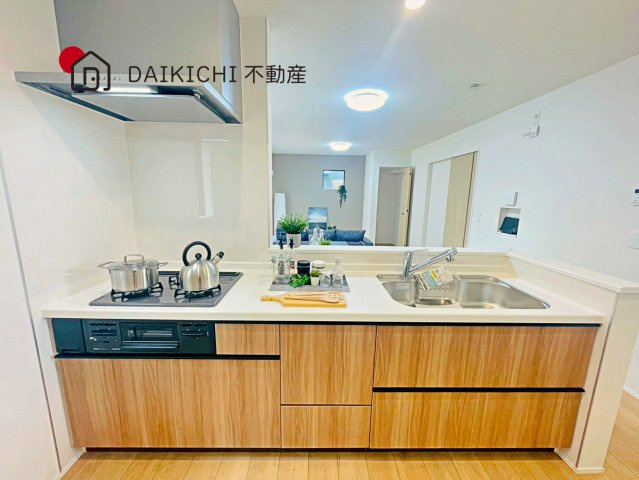 【キッチン】 | LIGNAGE 白岡市岡泉　新築戸建　全1棟　1号棟