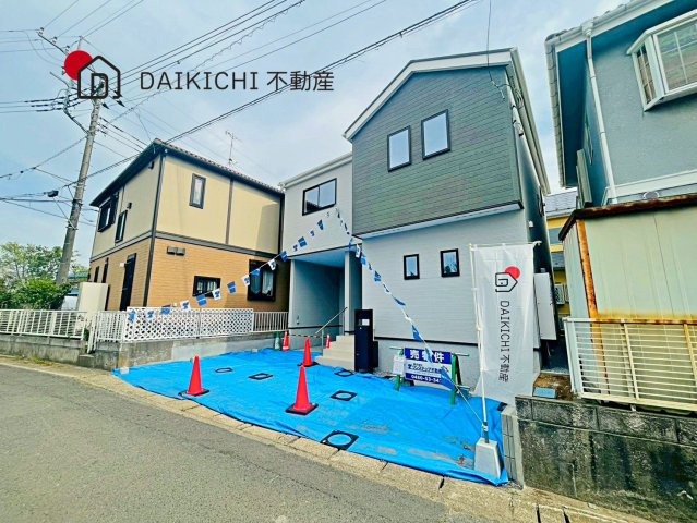 【前面道路含む現地写真】 | LIGNAGE 白岡市岡泉　新築戸建　全1棟　1号棟