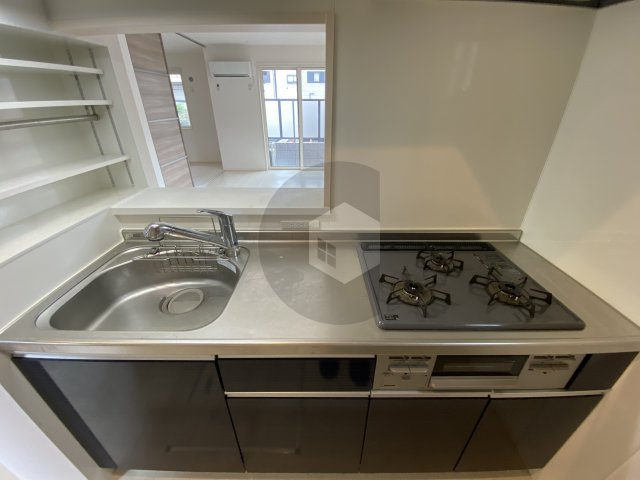 東大阪市御厨南３丁目のハイツのキッチン