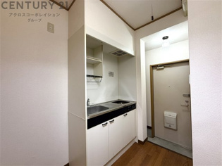 火を使わず安心のIHコンロ付きキッチンです！