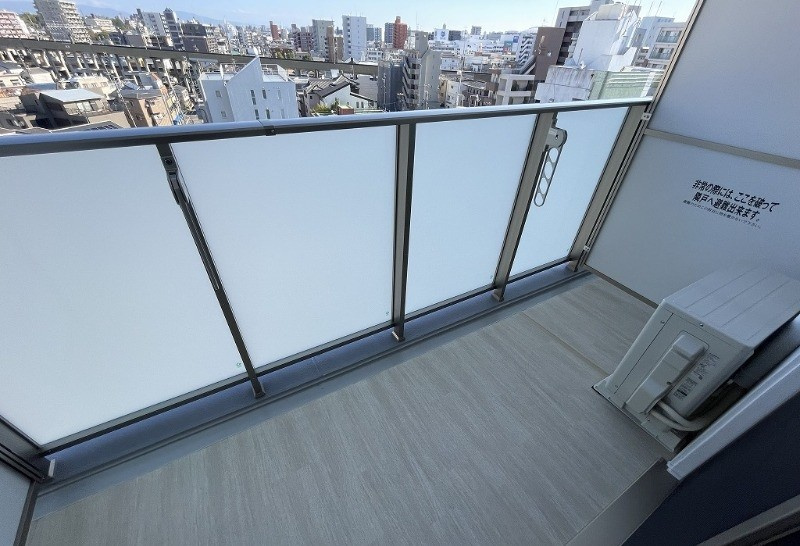 パルティール大曽根アネックスのバルコニー