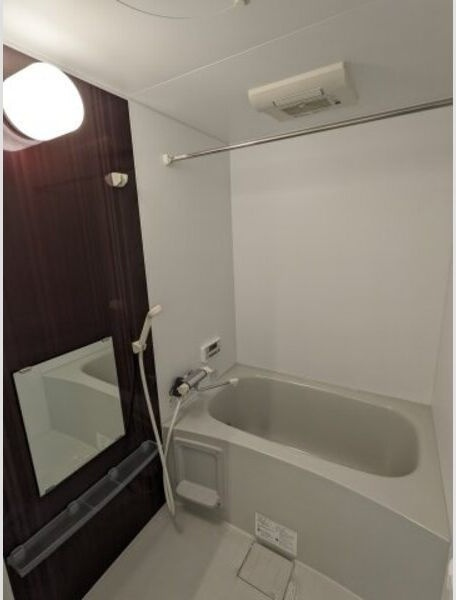 ハーモニーテラス愛知町Ⅱの浴室|日々の疲れを癒すお風呂付です