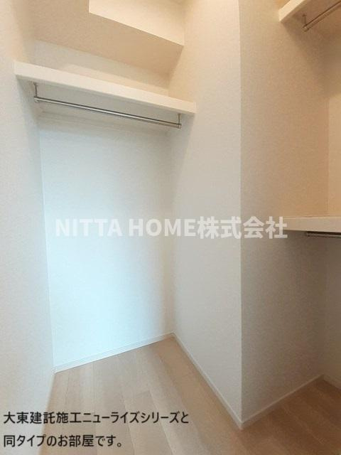 ソレイユいぬいの収納|【完成イメージ図】ウォークインクローゼット付き！