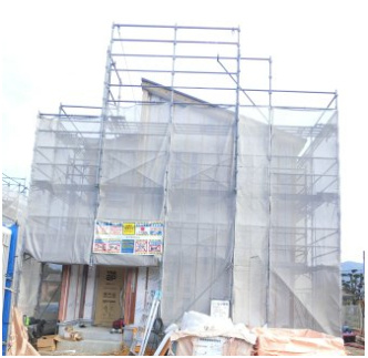 多久市北多久町1号棟の外観|現在建築中♪