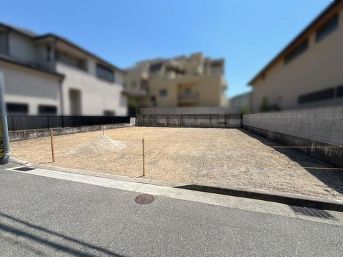 東灘区住吉東町１丁目　土地分譲　建築条件なしの前面道路含む現地写真