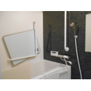 ロータリー板宿の浴室|落ち着いた空間のお風呂です