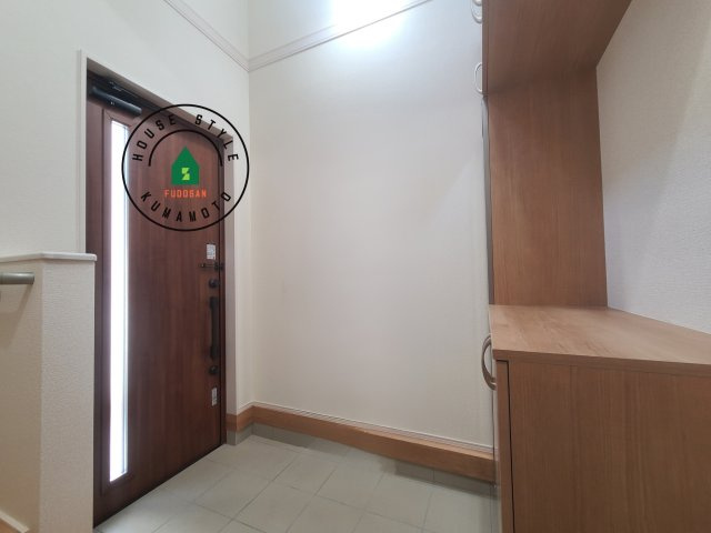 合志市須屋第16-7棟(1号棟)の外観：施工例|二重ロックでしっかり防犯対策ができます。