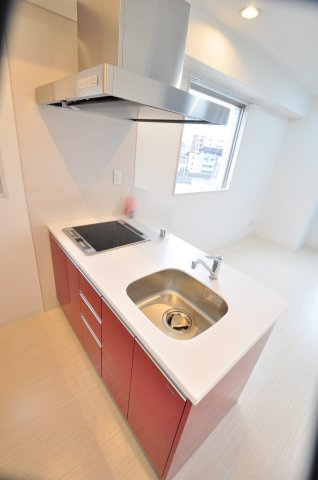 大阪市都島区中野町４丁目の賃貸マンションのキッチン