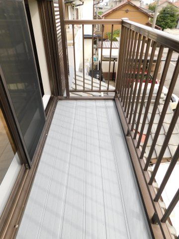 名古屋市港区船頭場３丁目の中古一戸建のバルコニー|◇ベランダ◇　　南面で陽当たり良好♪