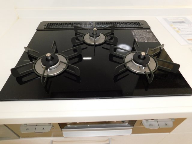 名古屋市港区船頭場３丁目の中古一戸建のキッチン|◇コンロ◇　　コンロ新品交換　（２０２５年７月リフォーム済）