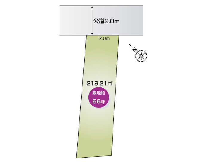 【区画図】杉戸町杉戸4丁目売地