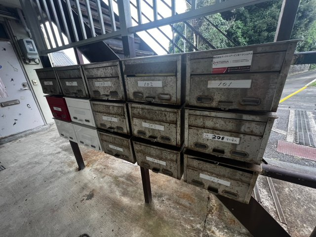 御前崎市１棟アパートの駐車場