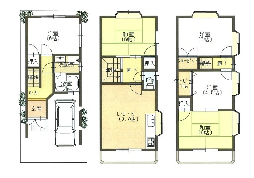 泉町2丁目　中古一戸建ての間取り|間取り図はいかがですか？ご希望を叶える間取りですか？リビングの広さは？水回りの位置は？カウンターキッチン？など色々な情報が集約されています。弊社ではリフォームなどのご相談も承っております。