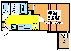 【間取り】 | グランクオール代田橋