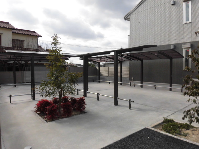 D-room十連寺 壱番館のその他共用部分|駐輪場に自転車も停められます☆