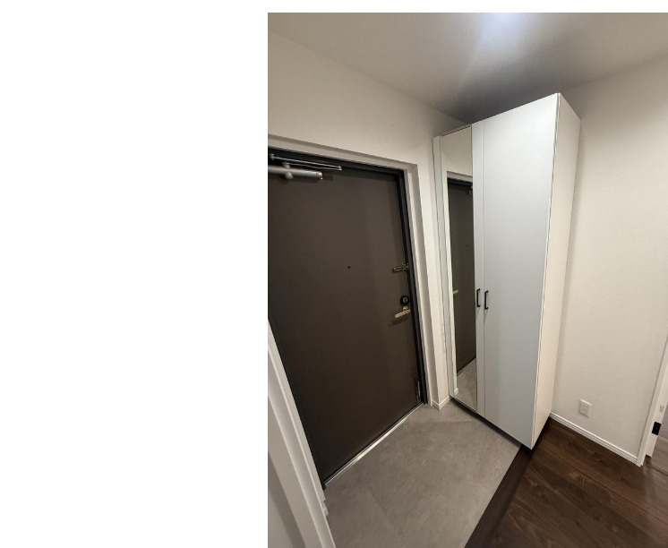 エスリード鴻池の玄関