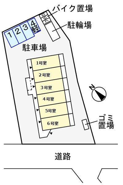 ブルーラグーンの駐車場