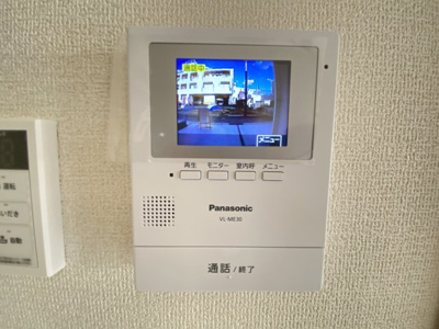 【セキュリティ】 | 那覇市仲井真（全8棟）4号棟 | 4号棟　TVモニター付きインターフォン♪