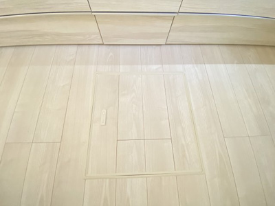 【キッチン】 | 那覇市仲井真（全8棟）4号棟 | 4号棟　床下収納付き♪