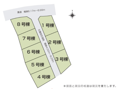 【区画図】 | 那覇市仲井真（全8棟）4号棟 | 4号棟　