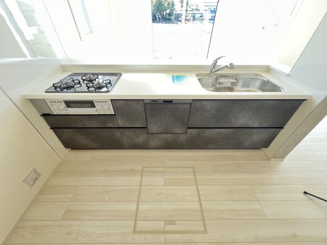 奈良市東九条町3期全3棟のキッチン
