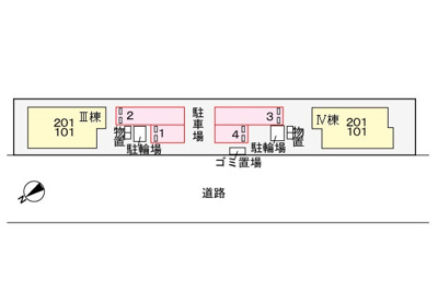 【区画図】 | エアリーガーデンⅣ