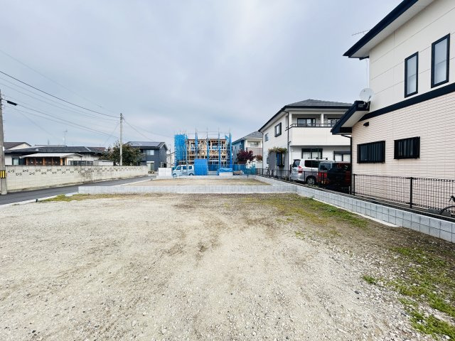 新築　高崎市浜尻町　1号棟の外観|現地写真　2026年1月完成予定！類似物件のご内覧等、お気軽にお問合せください♪　