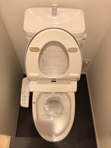 アリュイッテ青井のトイレ|落ち着いた色調のトイレです