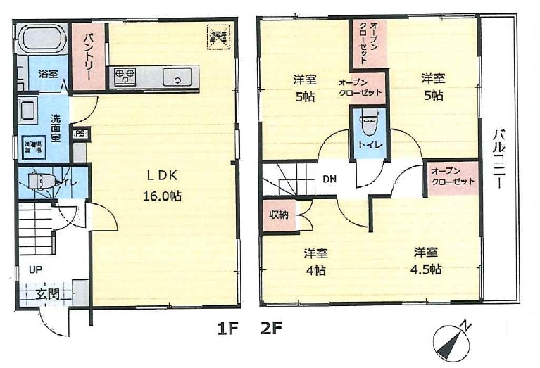 入間市大字下藤沢　中古一戸建　～LDK16帖～
