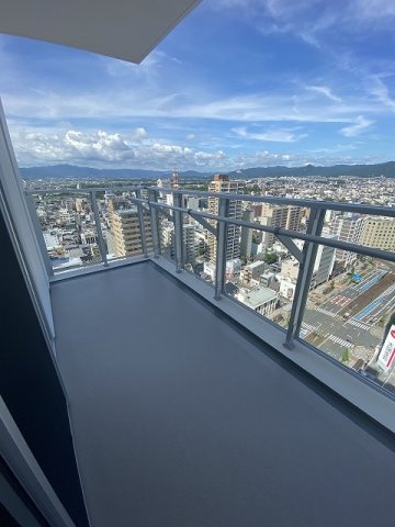 ザ・ハウス豊橋　1907号室のバルコニー