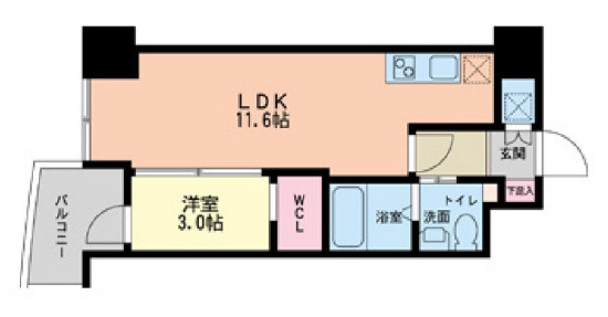 セレニテ本町グランデの間取り