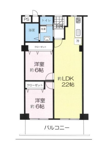 クローバーハイツ森小路3号棟　5階