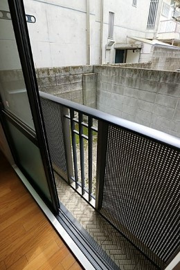 マ・メゾンFのバルコニー