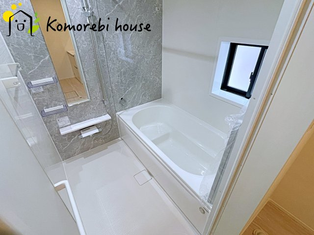 上尾市西宮下　8期　新築一戸建て　グラファーレ　01の浴室|26.2.26　撮影済み