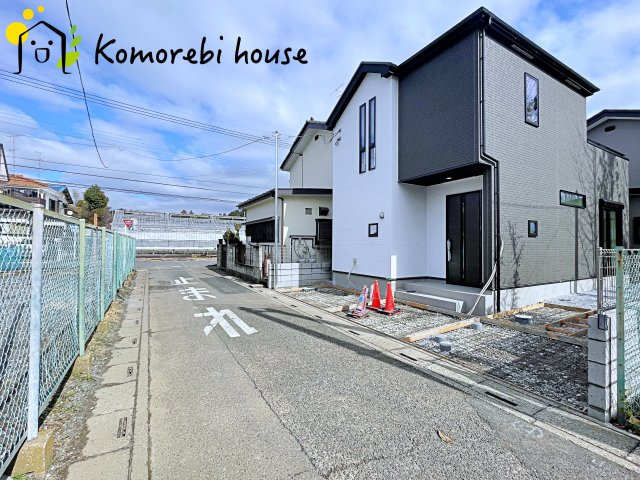 上尾市西宮下　8期　新築一戸建て　グラファーレ　01の外観パース|外観パース