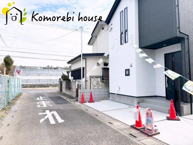 上尾市西宮下　8期　新築一戸建て　グラファーレ　01の前面道路含む現地写真|26.2.26　撮影済み