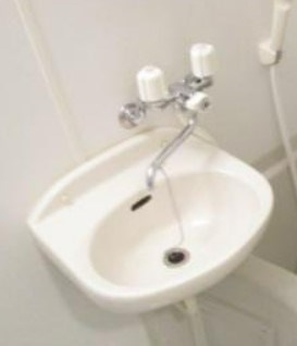 べルポアンの洗面所