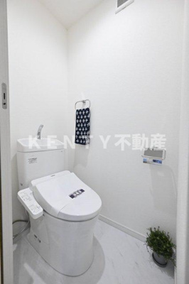 【トイレ】 | ウイスタリア東五反田ビル | 清潔感のあるトイレです