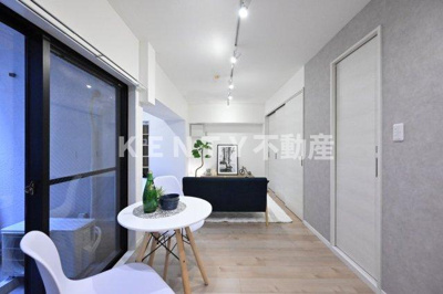 【居間・リビング】 | ウイスタリア東五反田ビル | ゆったりとしたリビングです